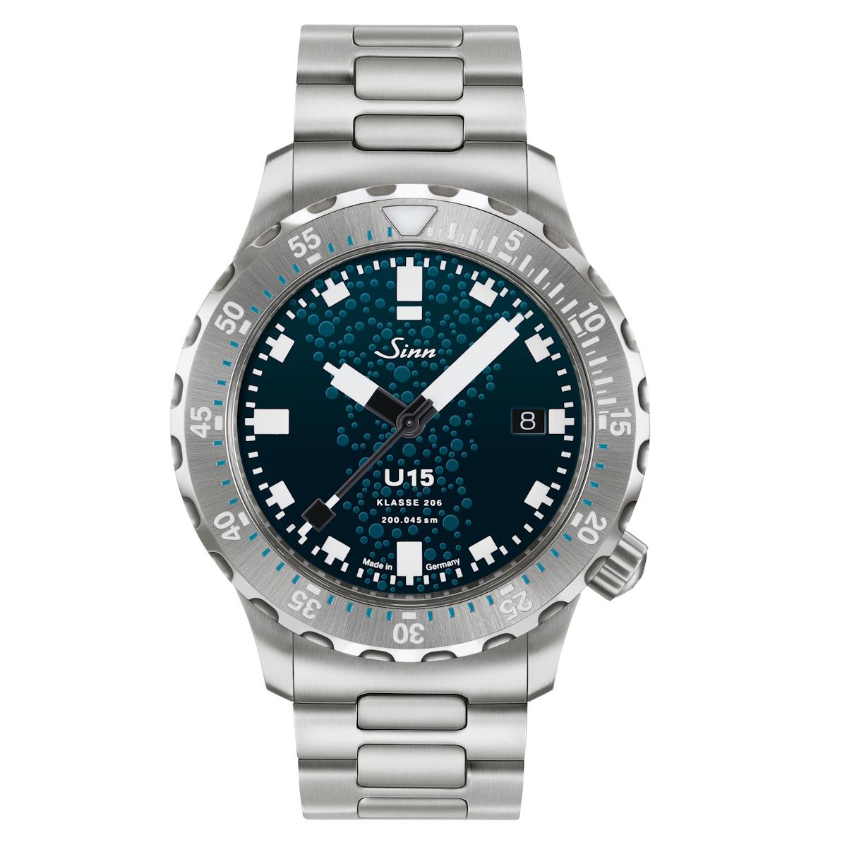 Sinn U15 Submarine Steel Automatic Diving Watch