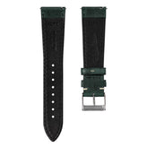 Flat Highley Genuine Leather Watch Strap - Reef