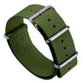 WatchGecko Standard Issue Military Strap - Olive Drab