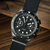 Boldr Venture Titanium Chronograph Watch Velo Nocturne