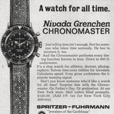 Nivada Grenchen Super Antarctic Black & Orange - 38mm