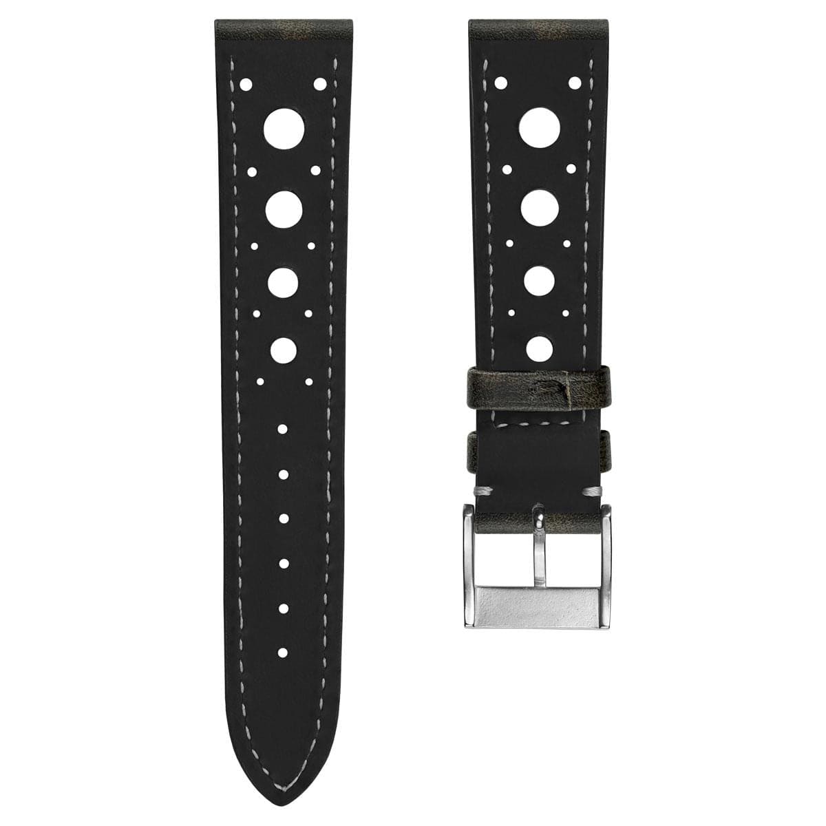 Boutsen Racing Handmade Leather Watch Strap - Mocca