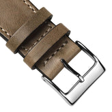 Radstock Missouri Vintage Leather Watch Strap - Beige