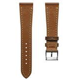 Castile Handmade Spanish Leather Watch Strap - Light Brown