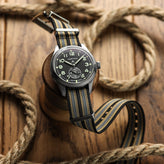 WatchGecko Ridge British Military Watch Strap - NTTD Bond