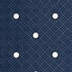 Vintage Style Perforated Rubber Watch Strap - Blue