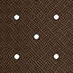 Vintage Style Perforated Rubber Watch Strap - Brown