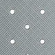Vintage Style Perforated Rubber Watch Strap - Grey