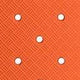 Vintage Style Perforated Rubber Watch Strap - Orange