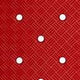 Vintage Style Perforated Rubber Watch Strap - Red