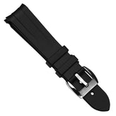 ZULUDIVER Kingsand Curved End Rubber Watch Strap (MKII)