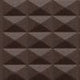 Seacroft Waffle Rubber Dive Watch Strap - Brown