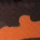 ZULUDIVER Tropic Style FKM Rubber Watch Strap - Camouflage Orange