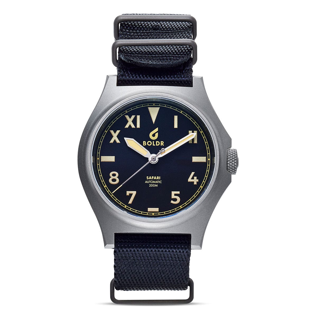 Boldr Ranger Kopje Automatic Field Watch - Black California Dial