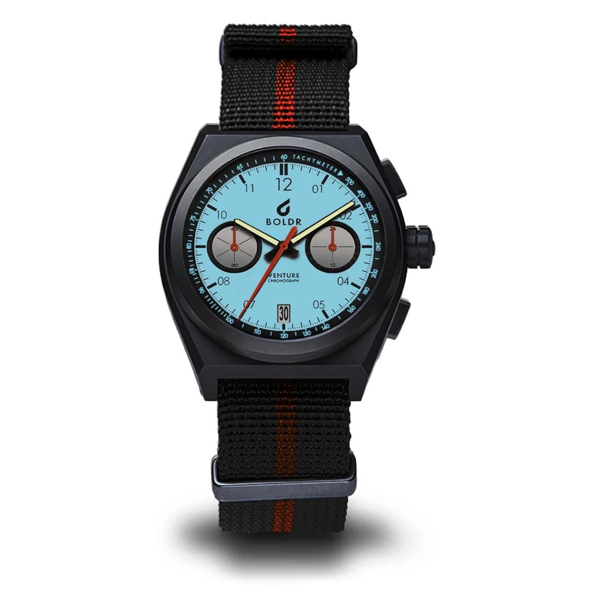 Boldr Venture Rally 1 Chronograph Watch - Wells 008 | WatchGecko