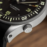 Elliot Brown Holton Automatic 101-A11 - Silver/Black - NEARLY NEW