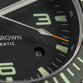 Elliot Brown Holton Automatic 101-A11 - Silver/Black - NEARLY NEW
