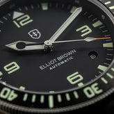 Elliot Brown Holton Automatic 101-A11 - Silver/Black - NEARLY NEW