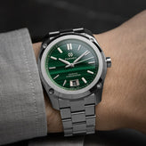 Formex Essence 39 Automatic Chronometer - Green Dial / Leather Strap - LIKE NEW