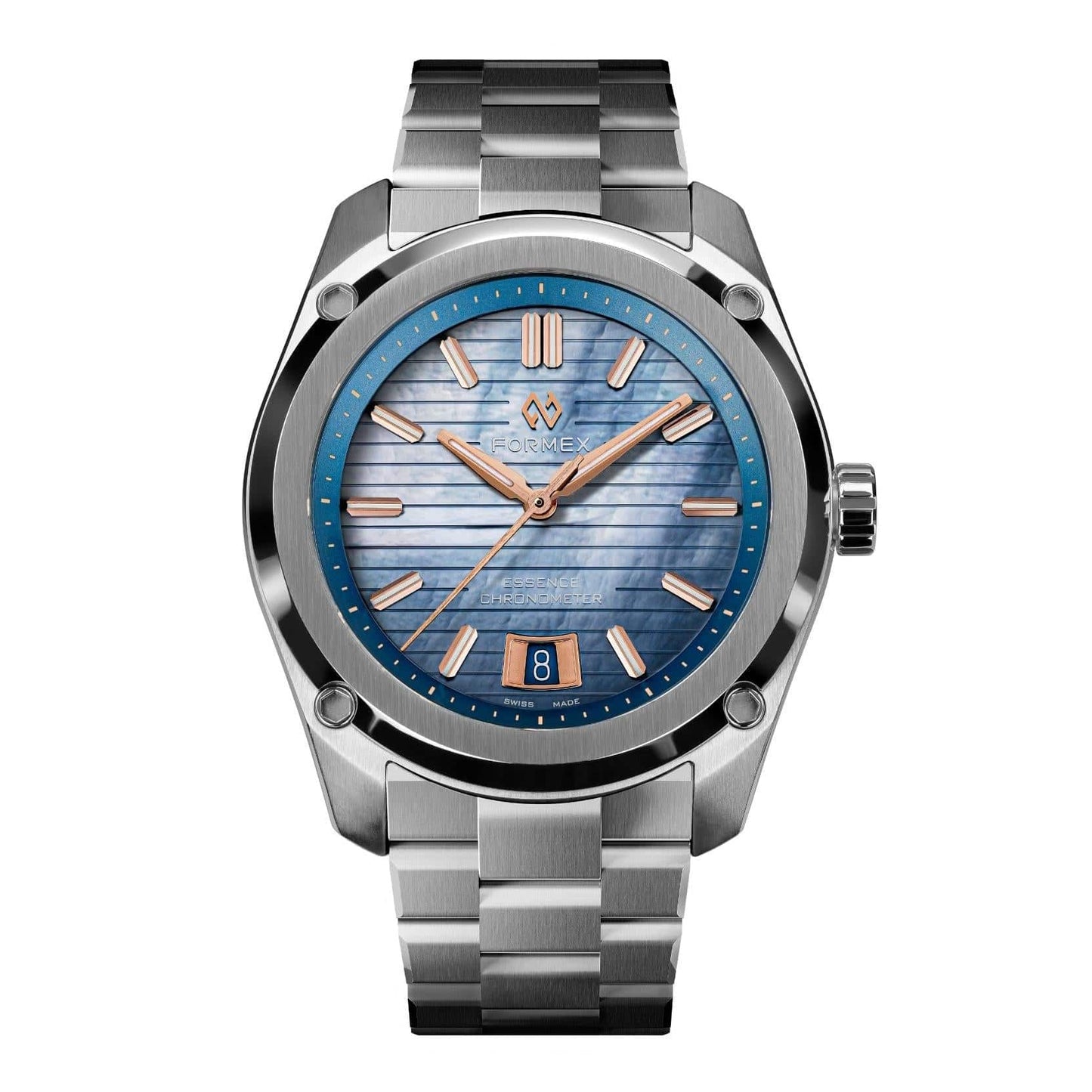 FORMEX Essence 39 Automatic Chronometer Mother of the Sky / Steel Bracelet