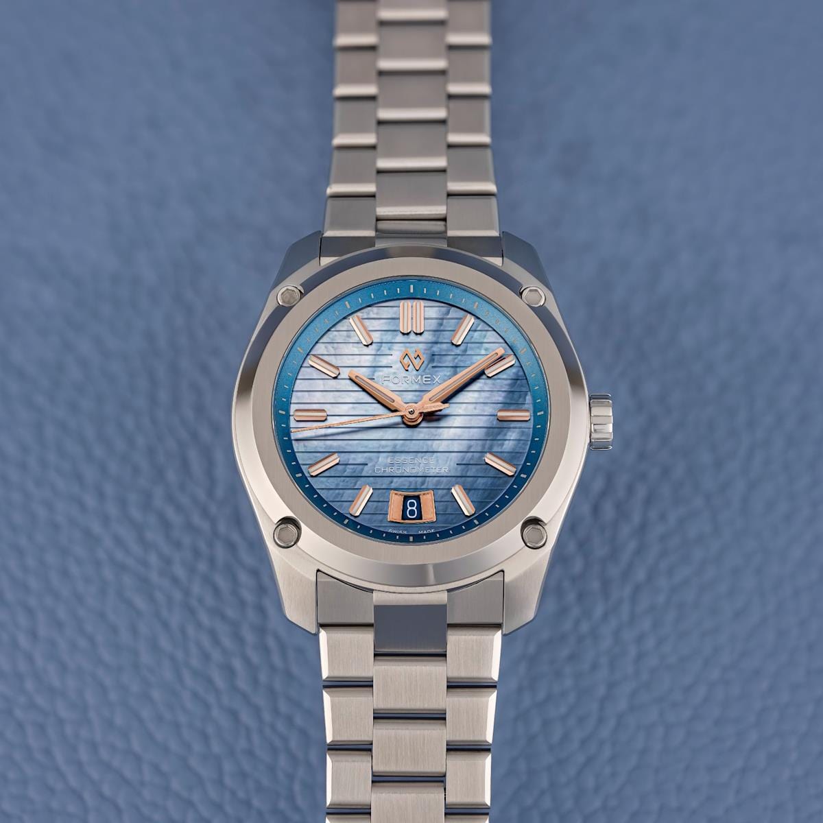 FORMEX Essence 39 Automatic Chronometer Mother of the Sky / Steel Bracelet
