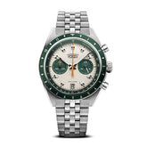 FORZO G2 Drive King Chronograph Watch - Cream / Green Dial