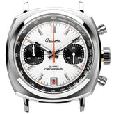 Geckota Chronotimer Chronograph Watch Racing Panda Dial - NEARLY NEW