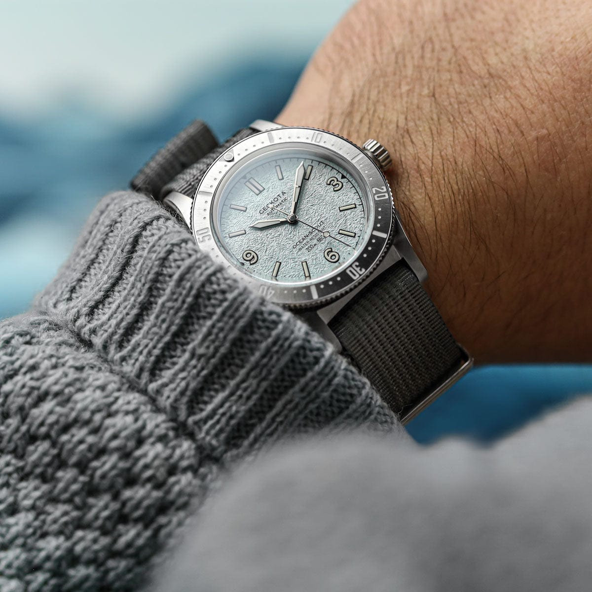 Ocean-Scout Dive Watch - Frost