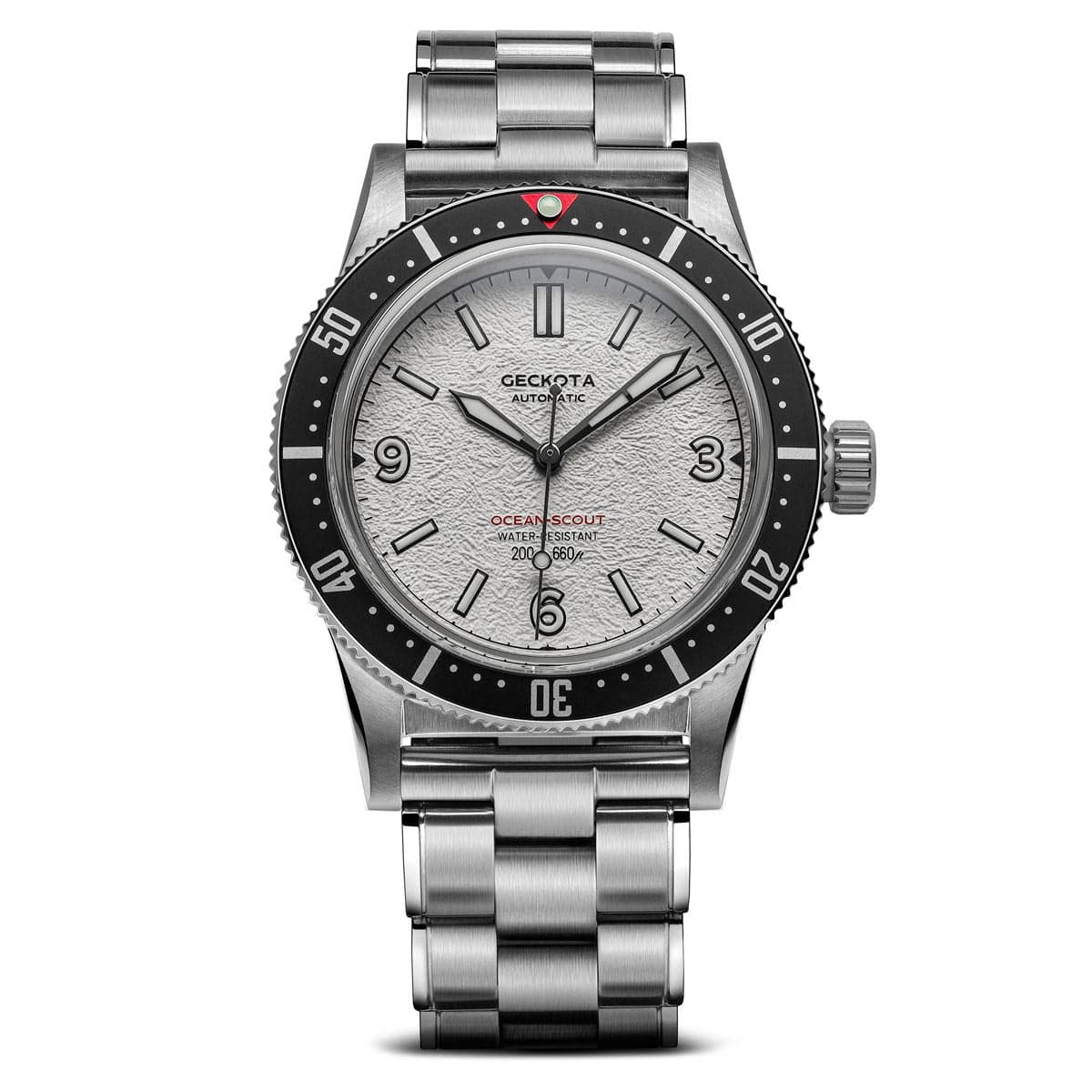 Ocean-Scout Dive Watch - Ice White