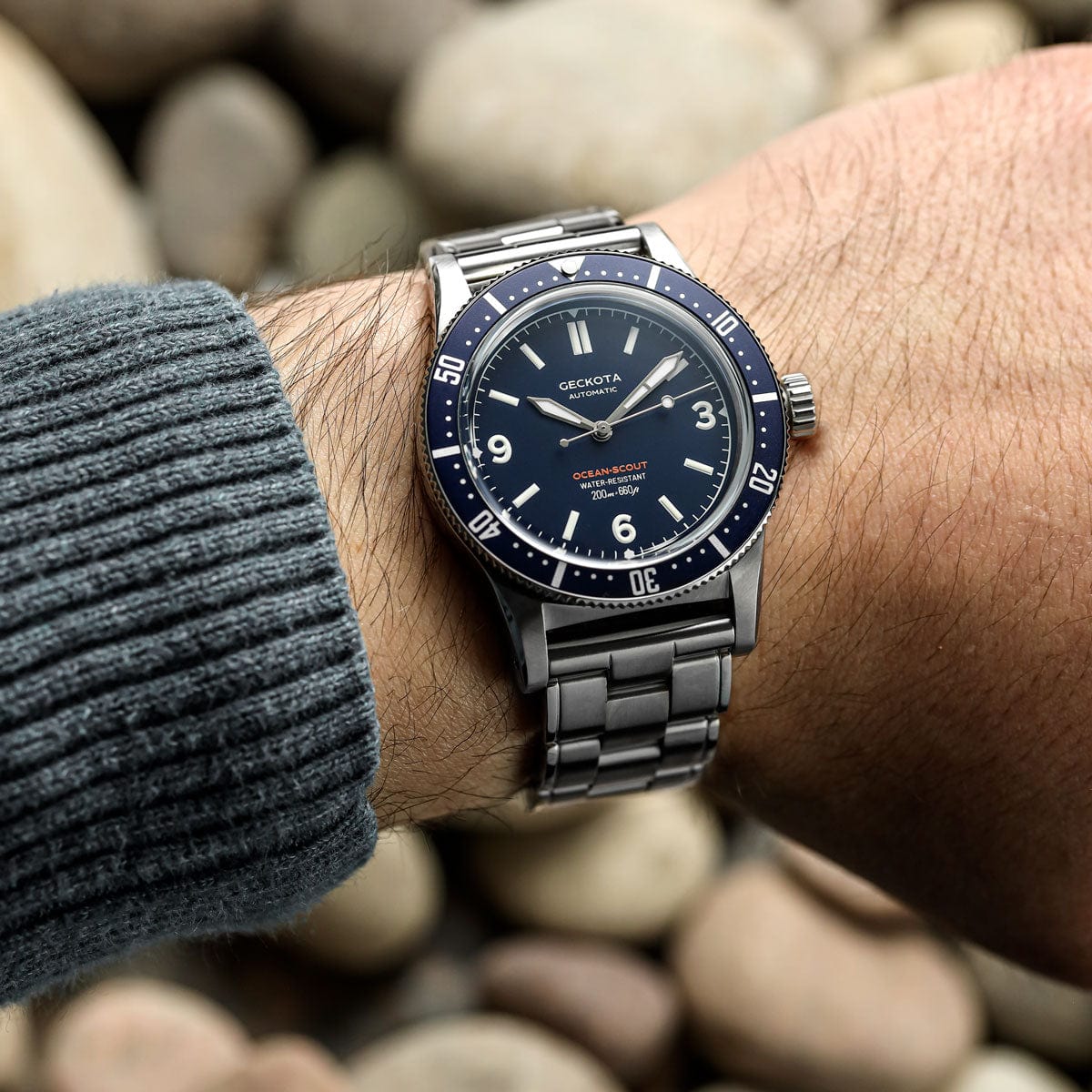 Ocean-Scout Dive Watch - Royal Blue