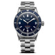 Geckota Ocean-Scout Dive Watch - Royal Blue - Berwick Stainless Steel Bracelet