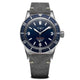 Geckota Ocean-Scout Dive Watch - Royal Blue - Grey Suede Stanway Strap