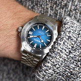 Geckota Sea Hunter Automatic Diver's Watch Steel Edition - Blue Dial - NEARLY NEW