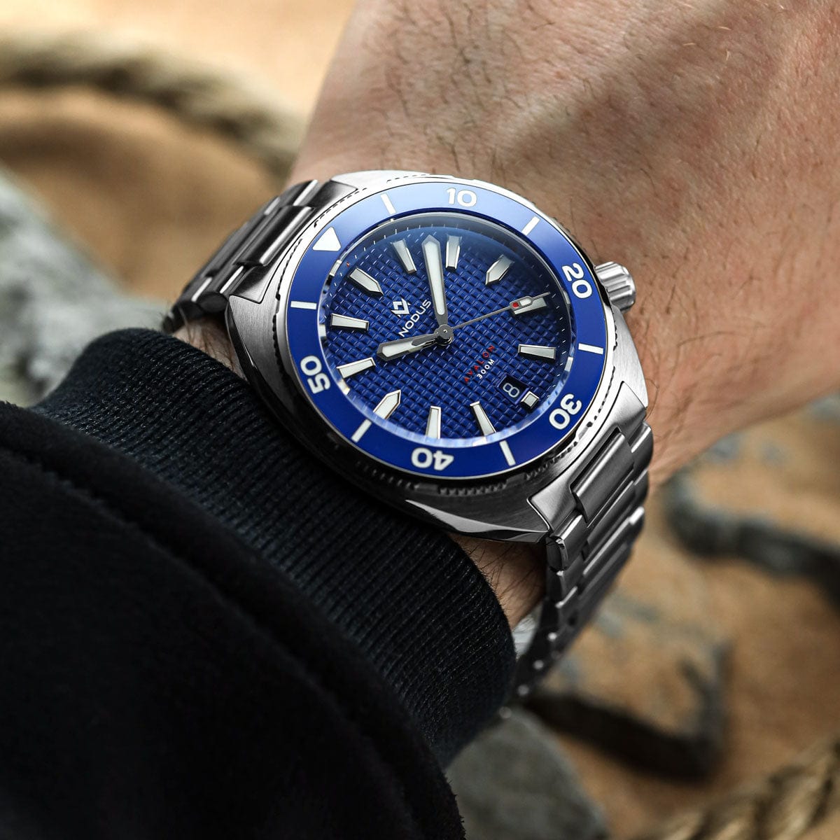Nodus Avalon II Automatic Dive Watch - Pelagic Blue - NEARLY NEW