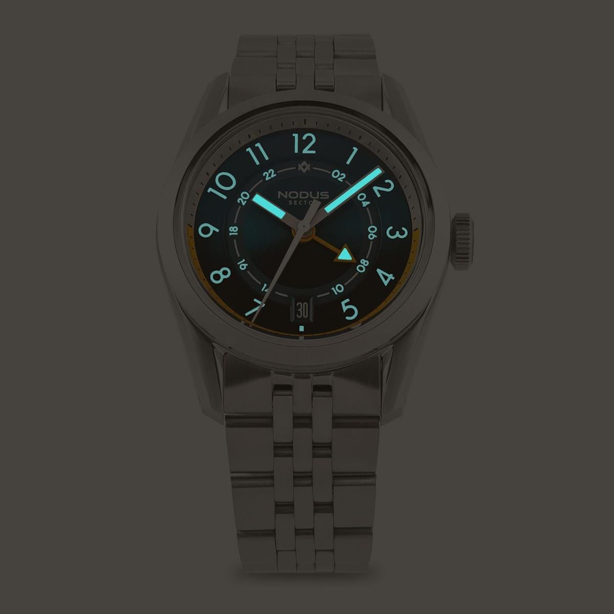 NODUS Sector GMT - Pacific - Pentalink Bracelet