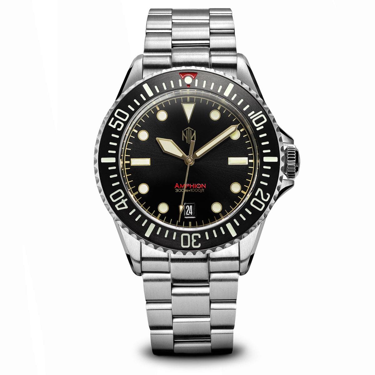 NTH Amphion Dive Watch - Vintage Gilt