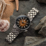 NTH Antilles Automatic Divers Watch - Dark Rum With Date - NEARLY NEW