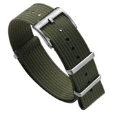 NTH Näcken Dive Watch - Reef Green - Ridge Nylon - WatchGecko Exclusive