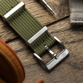 NTH Näcken Dive Watch - Reef Green - Ridge Nylon - WatchGecko Exclusive