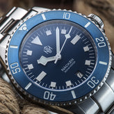 NTH Näcken Diver's Watch - Modern Blue Dial - No Date - NEARLY NEW
