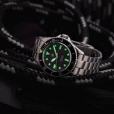 NTH Näcken Vintage Black No Date - 3 Link Bracelet