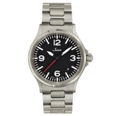 Sinn 556 A RS Automatic Sports Watch - Black Dial - Solid Bracelet