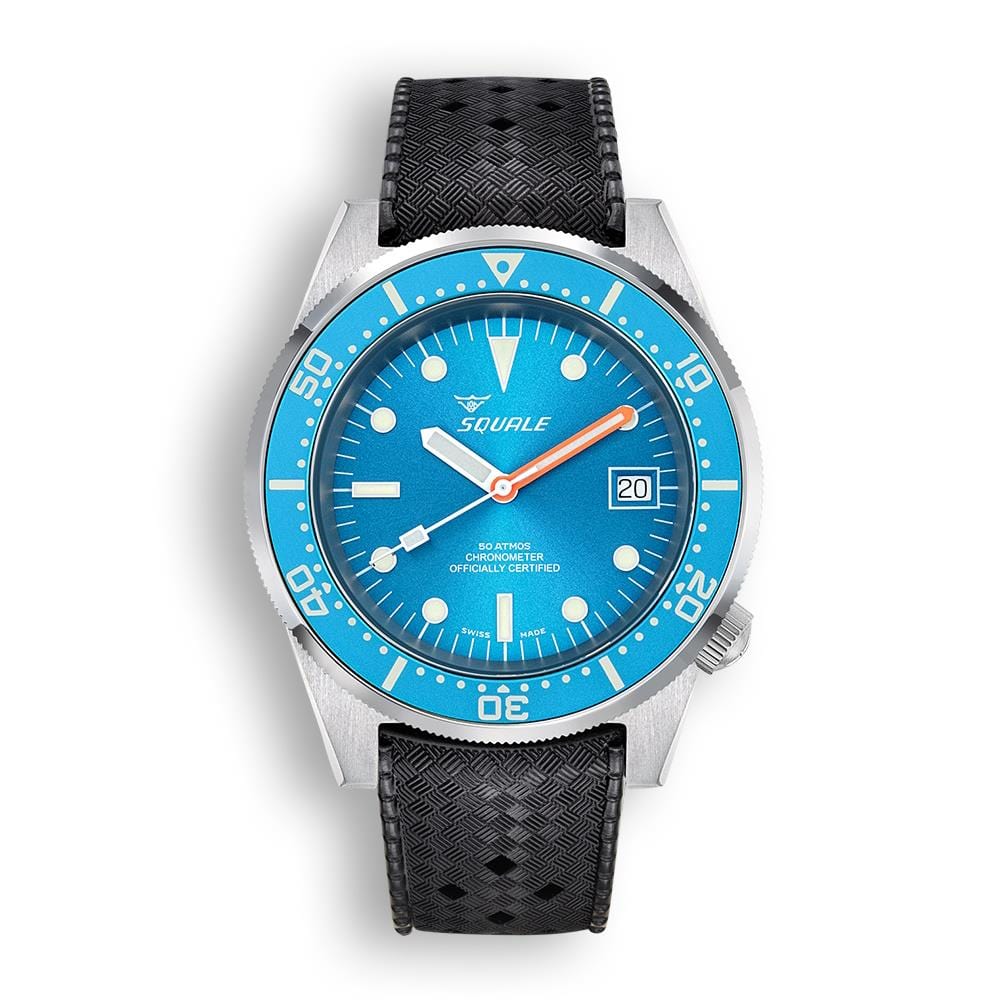 Squale 1521 COSC Divers Watch - Blue Dial 