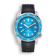 Squale 1521 Swiss Made COSC Diver's Watch - Blue Dial - Rubber and Leather Straps