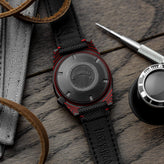 Squale T-183 Red Carbon Fibre Swiss Made Diver's Watch