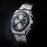 Nivada Grenchen x WatchGecko Autochron - Teal Dial