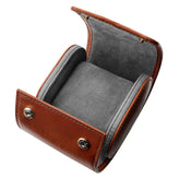 FORZO Genuine Leather Single Watch Case - Vintage Brown