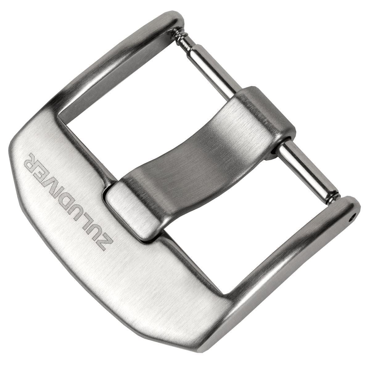 Replacement Buckle for Diver's Style Strap by ZULUDIVER - Brushed