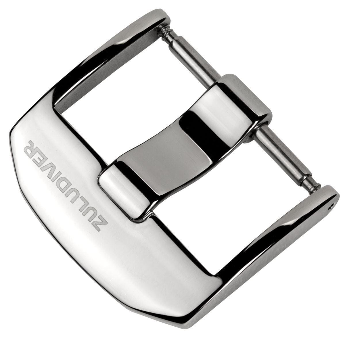 Replacement Buckle for Diver's Style Strap by ZULUDIVER - Polished