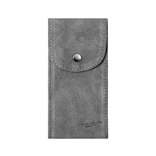 WatchGecko Genuine Suede Watch Pouch - Plume